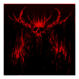 EPITAPH OF MALEDICTION | Glossarpapier drucken Poster