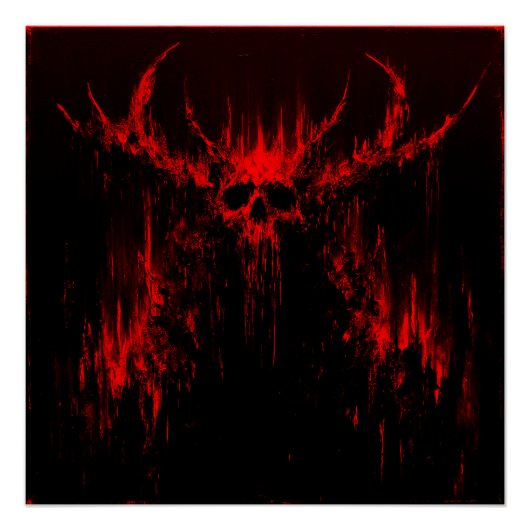 EPITAPH OF MALEDICTION | Glossarpapier drucken Poster (Vorderseite)