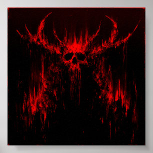 EPITAPH OF MALEDICTION   Matt Paper Print Poster