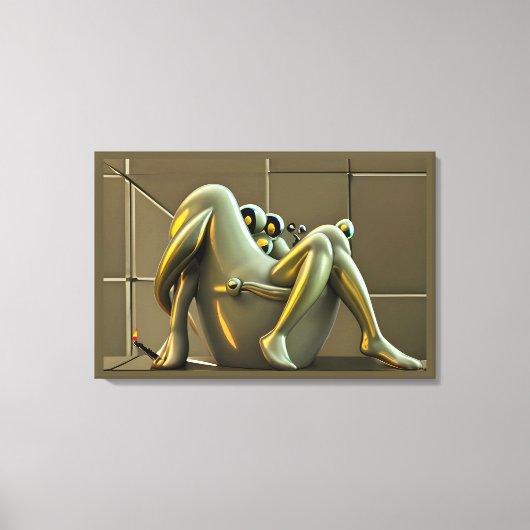 Epitome of Hyperbole Leinwanddruck (Vorderseite)