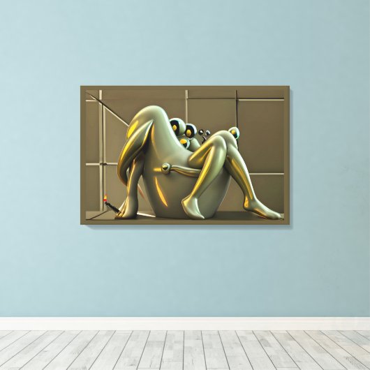 Epitome of Hyperbole Leinwanddruck (Insitu (Holzboden))