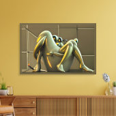 Epitome of Hyperbole Leinwanddruck (Insitu (Wohnzimmer))