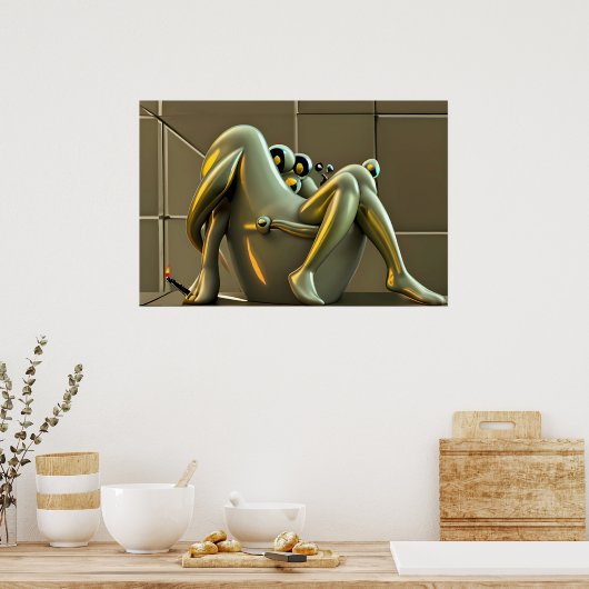 Epitome of Hyperbole Poster (Küche)