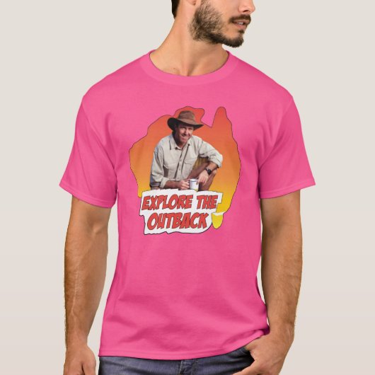 Eplore the Australian Outback Adventure Australian T-Shirt (Vorderseite)