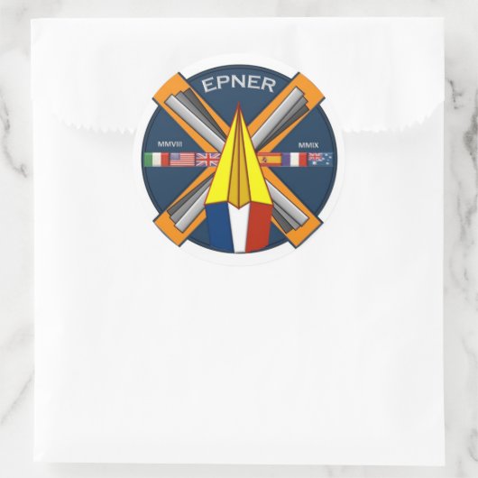 EPNER Class Patch Runder Aufkleber (Tasche)