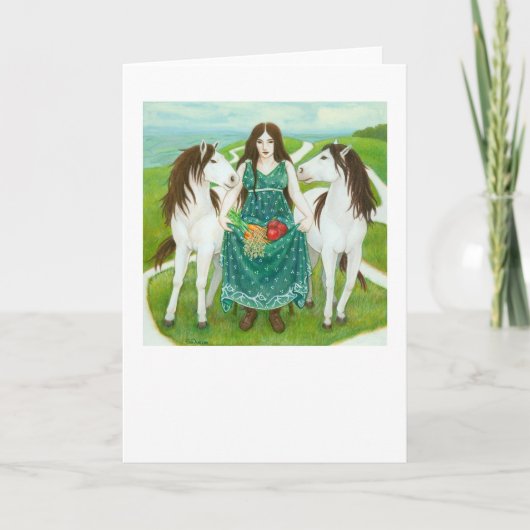 Epona Greeting Card Karte (Vorderseite)