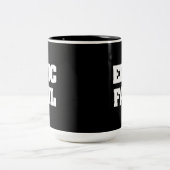 Epos versagen zweifarbige tasse (Mittel)