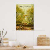 Epping Forest Reiseplakat Poster (Küche)