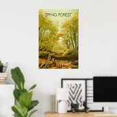 Epping Forest Travel Poster (Heimbüro)