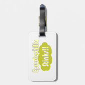 Eproctophilia Stinks!! Gepäckanhänger (Rückseite vertikal)