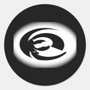 EPS GIFT RUNDER AUFKLEBER