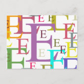 Epsilon Postkarte (Vorderseite)