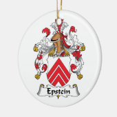 Epstein Familienwappen Keramikornament (Links)