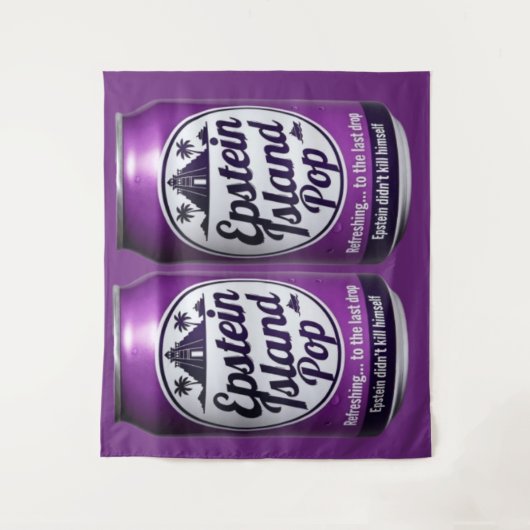 EPSTEIN-INSEL POP WANDTEPPICH (Vorderseite)