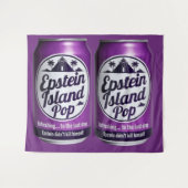 EPSTEIN ISLAND POP WANDTEPPICH (Vorderseite (Horizontal))