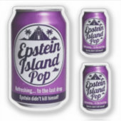 EPSTIEIN ISLAND  AUFKLEBER (Vorderseite)