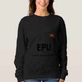 EPU Emotion Processing Unit Geek IT Developer Sweatshirt (Vorderseite)