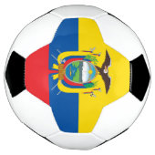 Equador-Flagge Fußball-Ball Fußball (Gedreht)