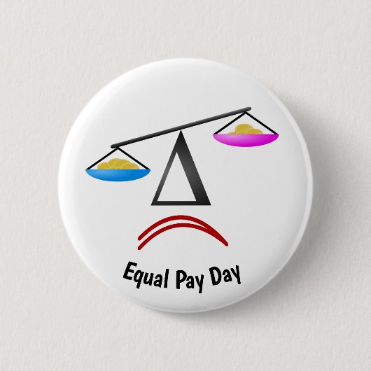 Equal Pay Day Button (Vorderseite)
