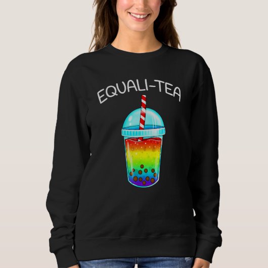 Equali - Tea Rainbow Niedlich Boba Bubble Tee - Lg (Vorderseite)