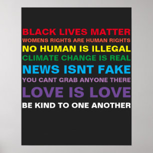 equality  black lives matter pride poster