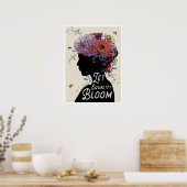 "Equality Bloom Lass" 18x24 Poster (Küche)