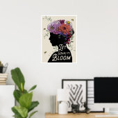 "Equality Bloom Lass" 18x24 Poster (Heimbüro)