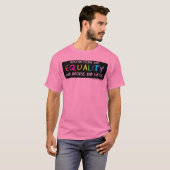 Equality Burnout T-Shirt (Vorne ganz)