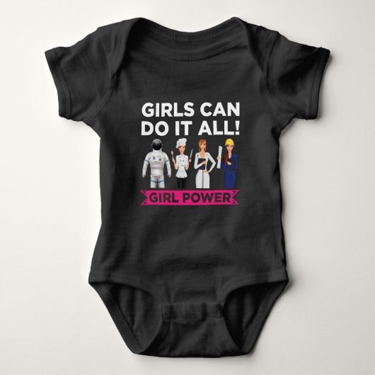 Equality Equality Strong Girl Power Baby Strampler (Vorderseite)