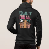 Equality For All – Human Rights Day 2025 Hoodie (Rückseite)
