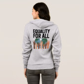Equality For All – Human Rights Day 2025 Hoodie (Schwarz voll)