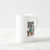 Equality For All – Human Rights Day 2025 Porzellantasse (Vorderseite Rechts)