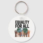 Equality For All – Human Rights Day 2025 Schlüsselanhänger (Vorderseite)