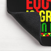 Equality Is Greater Than Di Black History Men Wome Mousepad (Ecke)