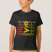 Equality Is Greater Than Division Math Teacher Bla T-Shirt (Vorderseite)