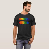 Equality LGBT Pride Awareness Rainbow For Gay & Le T-Shirt (Vorne ganz)