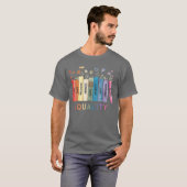 Equality Love Peace Inclusion Kindness Change Dive T-Shirt (Vorne ganz)
