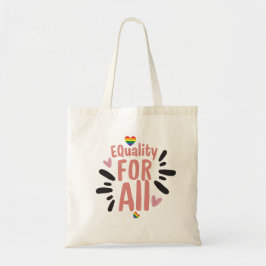 Equality Pride Month Tote Bag – Rainbow LGBTQ Tragetasche