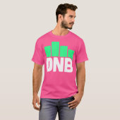 Equalizer Bars Drum Bass Dnb T-Shirt (Vorne ganz)