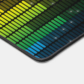 Equalizer Disco-Lichter Musiklautstärke Personalis Schreibtischunterlage (Ecke)