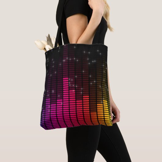 Equalizer Disco Lights Music Volume Crossbody Bag Tasche (Von Nahem)