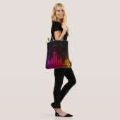 Equalizer Disco Lights Music Volume Crossbody Bag Tasche (Am Model)