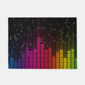 Equalizer Disco Lights Music Volume Fußmatte (Vorderseite)