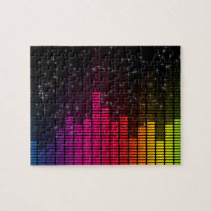 Equalizer Disco Lights Music Volume Puzzle