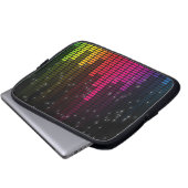 Equalizer Disco Music - Notebook-Fall Laptopschutzhülle (Vorne Knopf)
