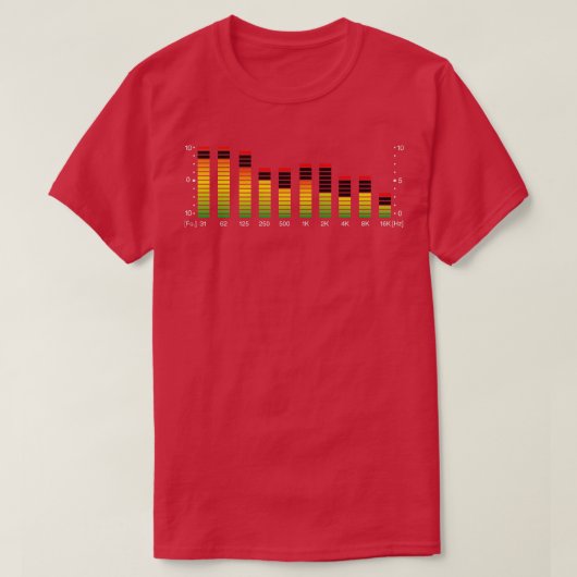 Equalizer Music Producer T-Shirt (Design vorne)