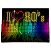 Equalizer-Party von Retro 80 Große Geschenktüte (Vorderseite)
