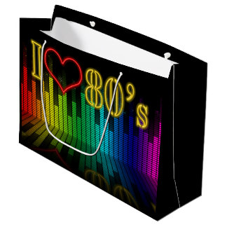 Equalizer-Party von Retro 80 Große Geschenktüte