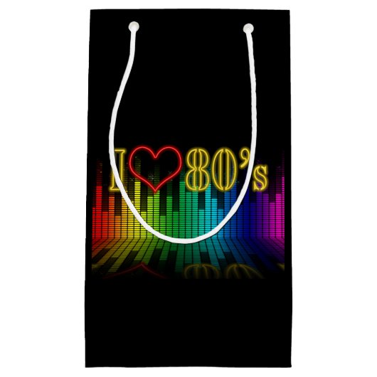 Equalizer-Party von Retro 80 Kleine Geschenktüte (Vorderseite)