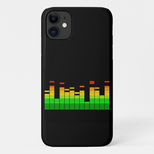Equalizer Vibes Decor Beat of DJ Music Case-Mate iPhone Hülle (Rückseite)